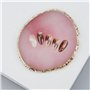 LAMXD Palette de mélange de couleurs en résine pour nail art - Plateau de présentation de vernis à ongles - Fournitures de brico