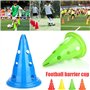 Usmato 5 pièces cônes d'entraînement de Football Barre d'obstacles Conique Seau Jeu de Jeu barrière de Signe de Sport d'obstacle