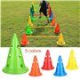 Usmato 5 pièces cônes d'entraînement de Football Barre d'obstacles Conique Seau Jeu de Jeu barrière de Signe de Sport d'obstacle