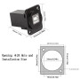 QIANRENON USB B Panneau Montage Imprimer Adaptateur USB B Femelle vers USB B Femelle Connecteur Prises USB B Extension Coupleur 
