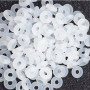 Yitaocity Lot de 100 clips en caoutchouc élastique pour bracelets et colliers à breloques de style européen