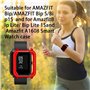 Wopohy Étui de Tup Case Smart Watch compatible avec Amazfit Bip/Amazfit Bip S/Bip 1S/Amazfit Bip Lite/Bip Lite 1S/Amazfit A1608 