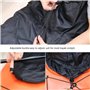 DeWin Jupe Kayak,Couverture Jupe Kayak Jupe de pulvérisation pour Kayak Accessoires Pont Bateau de Sports Nautiques Canoë