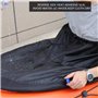 DeWin Jupe Kayak,Couverture Jupe Kayak Jupe de pulvérisation pour Kayak Accessoires Pont Bateau de Sports Nautiques Canoë
