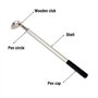 MAGT Lot de Trois stylos à Bille en Forme de Club de Golf, Clubs De Golf 3PCS Mini-Stylo À Bille Ensemble De Stylo Coffret Cadea