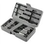 Extracteur de vis Kit-12Pcs Extracteur de vis rigide d'extraction de guide facile à sortir Ensemble de boulons cassés Retrait de