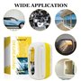 Fengyang® Film Oléophobe Pour Vitres D'automobiles, Nettoyant Pare Brise Voitur, 120ml Automotive Oil Film Cleaning Brush, Netto