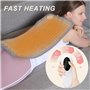 Couverture Chauffante Portable avec 3 Modes de Minuterie