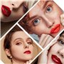 HASAIKA® Rouge à Lèvres en Forme de Cigarette, Ensemble de Rouge à Lèvres, Lèvres Cosmétique,Lèvres Nude Imperméable à la Textur