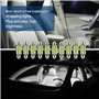 Horuili Eclairage Intérieur de Voiture à LED, 10 Pièces Ampoules Intérieures Éclairage, Pour l'éclairage Intérieur des Véhicules