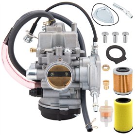 BenTsD Compatible avec carburateur pour VTT Yamaha 2000-2006 Kodiak 400 YFM400 et Big Bear 400