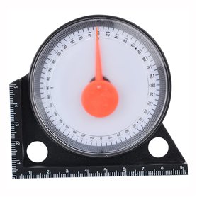 ANCLLO Mini inclinomètre Outil de Mesure rapporteur de Niveau d'inclinaison détecteur d'angle clinomètre mètre d'angle de Pente