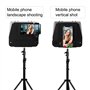 Inmei A10 Téléprompteur portable pour smartphone DSLR Appareil photo téléprompteur avec support de téléphone Télécommande pour e