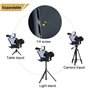 Inmei A10 Téléprompteur portable pour smartphone DSLR Appareil photo téléprompteur avec support de téléphone Télécommande pour e