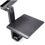 Table de Lit Pliable, Support pour Ordinateur Portable Ventilé en Aluminium Pliant, Plateau Support de Lecture inclinable pour c