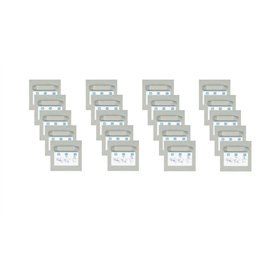Lot de 20 plaques adhésives