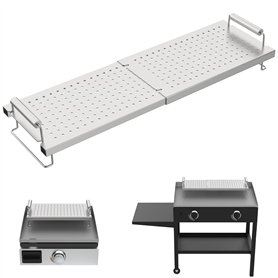 DELSbbq Grille de réchauffement réglable pour grille Blackstone 43