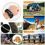 UBETTER Lot de 3 bracelets de survie avec chaîne de scie, 6 copeaux de bois, boussole, sifflet et corde de parachute militaire, 
