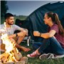 UBETTER Lot de 3 bracelets de survie avec chaîne de scie, 6 copeaux de bois, boussole, sifflet et corde de parachute militaire, 