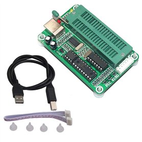 DollaTek Programmation Automatique USB K150 ICSP PIC Développer Le programmateur de microcontrôleur + câble