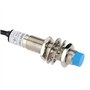 DollaTek 5Pcs Interrupteur de capteur de proximité inductif LJ12A3-4-Z/BX de Remplacement à 3 Fils NPN DC6-36V