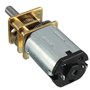 DollaTek 2Pcs DC DollaTek DC 6V 70RPM 3mm motoréducteur 70 tr/min Mini motoréducteur de réduction de vitesse pour RC voiture Rob