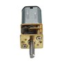 DollaTek 2Pcs DC DollaTek DC 6V 70RPM 3mm motoréducteur 70 tr/min Mini motoréducteur de réduction de vitesse pour RC voiture Rob