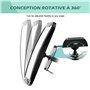 Vinabo Miroir Voiture Bébé Retroviseur Bebe avec 360° Rotation Réglables Incassable,Rétroviseur Grande Vision pour Siège Arrière