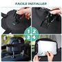 Vinabo Miroir Voiture Bébé Retroviseur Bebe avec 360° Rotation Réglables Incassable,Rétroviseur Grande Vision pour Siège Arrière