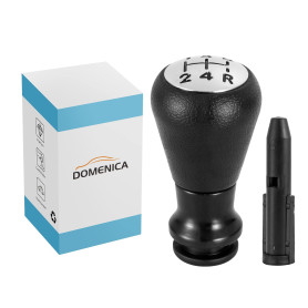 DOMENICA 5 Vitesses Pommeau de Levier Compatible pour Peugeot 106 107 205 206 207 301 306 307 308 406 407 408 508 605 806 807 20