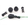 Perles à Changement Rapide,30 pièces Accessoire Materiel de Peche pour Pêche Feeder a la Carpe 9mm