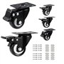 4 Pièces Roulette Chaise Bureau