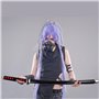 Ubephant Katana Demon Slayer, Kamado Tanjiro Katana, 104cm Demon Slayer Sword, Bambou Anime Katana, pour Anime Katana Jouet Déco
