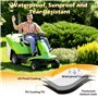 QOUBNIC Housse de tracteur de jardin, Housse Protection Tondeuse Housse de Tondeuse à Gazon Autoportée, Imperméable Housse de To