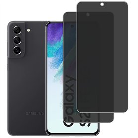 KELOLIN [2 pièces] Anti Espion Verre Trempé Protection écran Pour Samsung Galaxy S21 FE 5G 9H Dureté