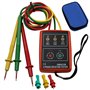 WIYETY Testeur de phase portable à 3 phases : compteur de champ rotatif AC 60 V ~ 600 V