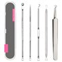 Kit d'outils pour enlever les points noirs et un miroir portable