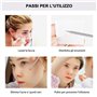 Kit d'outils pour enlever les points noirs et un miroir portable, Blackhead extracteur d'acné avec boîte pour le traitement et l