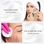 Kit d'outils pour enlever les points noirs et un miroir portable, Blackhead extracteur d'acné avec boîte pour le traitement et l