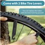 Pack de 2 Chambre à air 700 x 35-43C pour Vélo de Route, AV48mm Valve Schrader, Chambre à air Compatible avec Les Pneus de Vélo 
