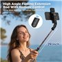 trépied rotatif à 360° avec télécommande sans fil et lumières de remplissage