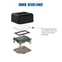 Mini compteur horaire activé par vibration numérique Runleader, détection sans fil du signal, rappel d'entretien - Utilisé sur l