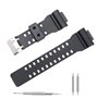 OTOTEC Bracelet de Montre Chaîne de Montres Givrée par Ceinture de Montres PU Remplacement Compatible pour Casio G-Shock GA-100