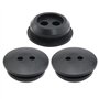ITROLLE Lot de 3 œillets de réservoir de carburant en caoutchouc de 23 mm avec double trous pour HHomelite 560878002 Toro 51944