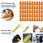 MAYLINE RJ45 Outils Kit Réseau Professionnel Pince à Sertir RJ12 RJ11 CAT5 CAT6 Cirmpature pour Câbles Réseau Entretien Kit LAN 