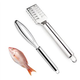 Zasjon écaille de poisson en acier inoxydable