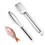 Zasjon écaille de poisson en acier inoxydable