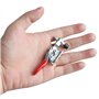 Pinces à Bascule, 6 Pcs Sauterelles de Menuisier avec Support Métallique Horizontal, Pince à Bascule Horizontale pour Soudure/As