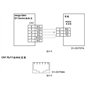 Câble adaptateur DB9 RS232 vers RJ11 pour servomoteur Mega-fabs D1 D1-DNT07A D1 DNT08A