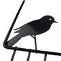 Gearmax Cintre de Bijoux en Forme de Cage d'oiseaux Support Mural Présentoirs Boucles d'oreille Supporter Collier Présentoir (No